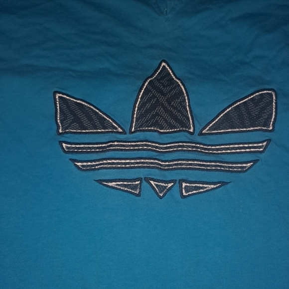 Adidas Short Sleeved Hoodie Sz.M - Picture 5 of 9